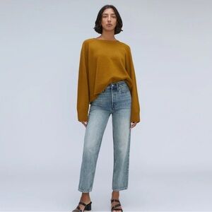 Everlane High Rise Light Blue Jeans